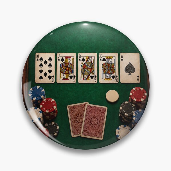 Item preview, Royal Flush Poker Table in Spades designed and sold by TXLou.