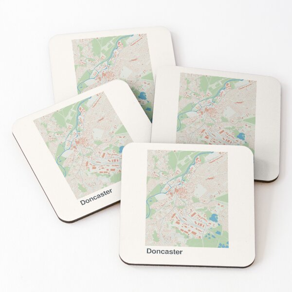 Item preview, Doncaster Minimalistic Map Art designed and sold by MapsNerd.