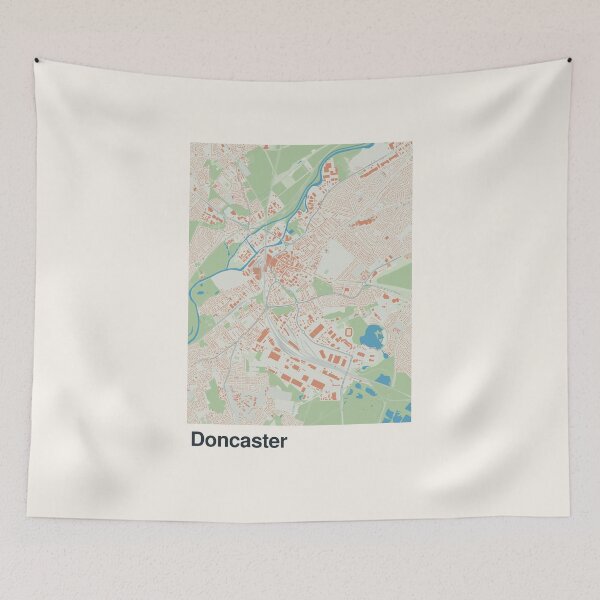 Item preview, Doncaster Minimalistic Map Art designed and sold by MapsNerd.