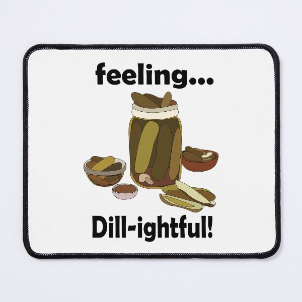 Item preview, Dill Cucumber Pickle Feeling Dill-lightful designed and sold by Nisha Prabhu.