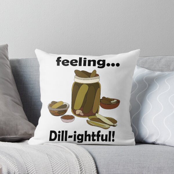 Item preview, Dill Cucumber Pickle Feeling Dill-lightful designed and sold by Nisha Prabhu.