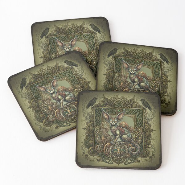 Item preview, Mystical Longears – Celtic Steampunk Familiar designed and sold by nicky2342.