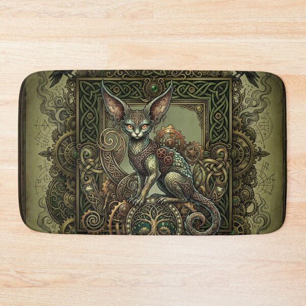 Item preview, Mystical Longears – Celtic Steampunk Familiar designed and sold by nicky2342.