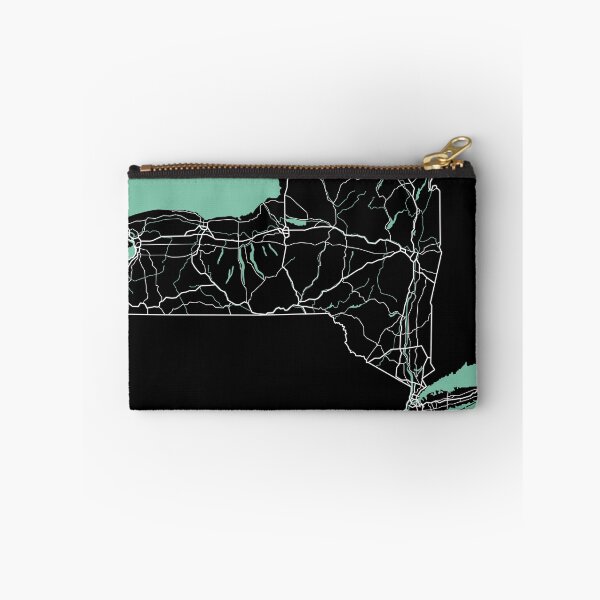 Item preview, New York Map State USA designed and sold by MapsByLeo.