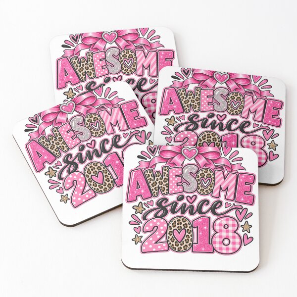 Item preview, Awesome Since 2018 Birthday Girl Born In 2018 designed and sold by drawwiika+44.