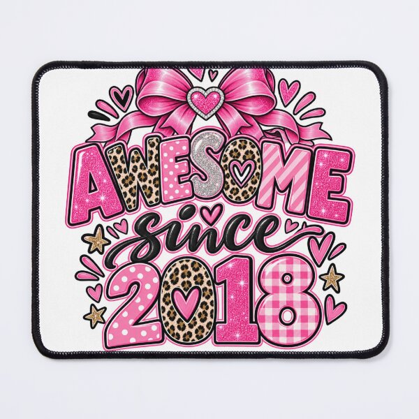 Item preview, Awesome Since 2018 Birthday Girl Born In 2018 designed and sold by drawwiika+44.