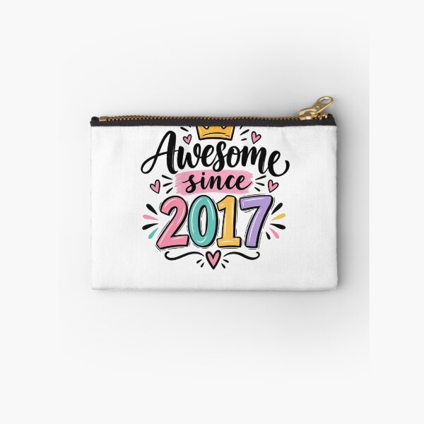 Item preview, Awesome Since 2017 Birthday Year Celebration Gift designed and sold by drawwiika+44.
