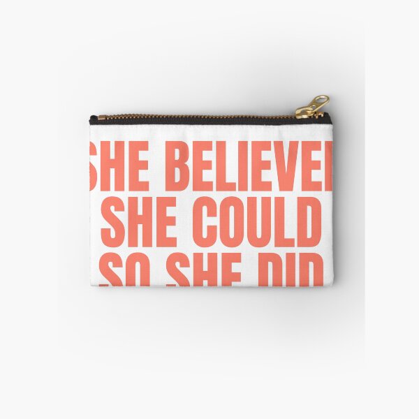 Item preview, She Believed She Could So She Did designed and sold by JongoMongo.