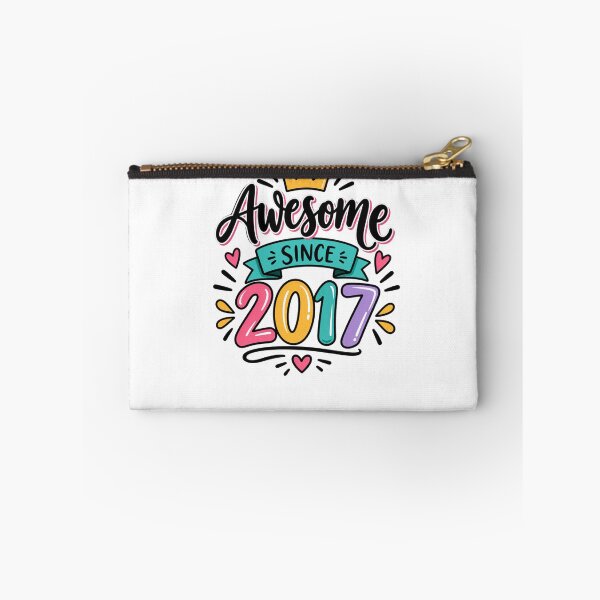 Item preview, Awesome Since 2017 Birthday Born In 2017 Seven Year Old Kid designed and sold by drawwiika+44.