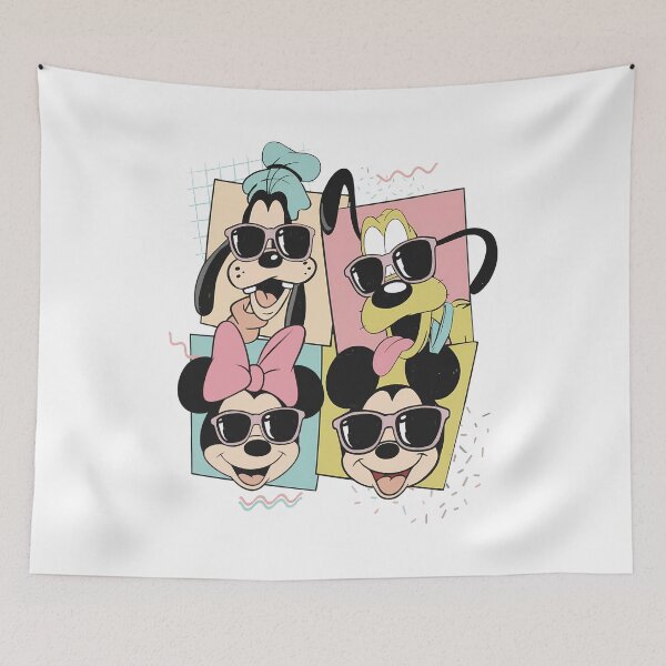 Item preview, Retro Cartoon Friends Sunglasses Collage designed and sold by Shoaibstudio.