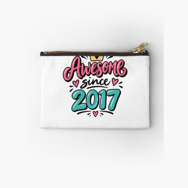 Item preview, Awesome Since 2017 Birthday Year Born In 2017 designed and sold by drawwiika+44.