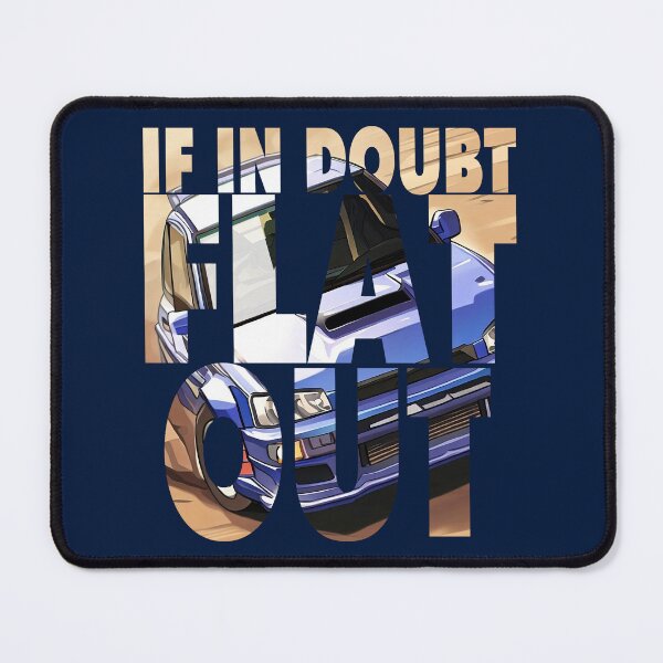 Item preview, If In Doubt Flat Out designed and sold by CUTOCARS-SHOP.