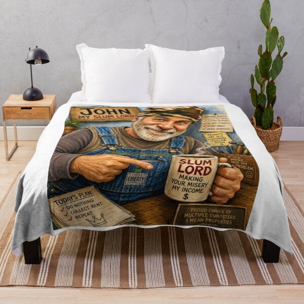 Item preview, John My Slumlord Funny Landlord Parody designed and sold by Rockylinn.
