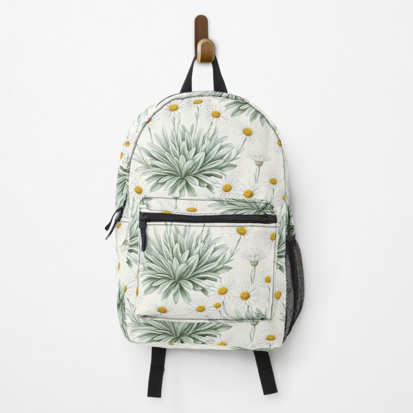 Item preview, Silver Bush White Paper Daisy Botanical Pattern    designed and sold by Studio BC.