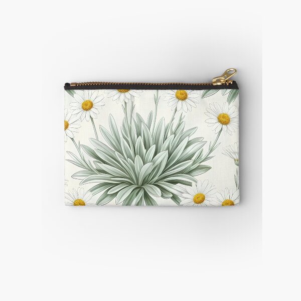 Item preview, Silver Bush White Paper Daisy Botanical Pattern    designed and sold by Studio BC.