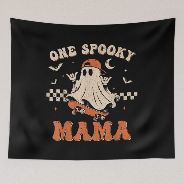 Item preview, One Spooky Mama Boo Ghost First Halloween Birthday Boy  designed and sold by Daisy Grimes.
