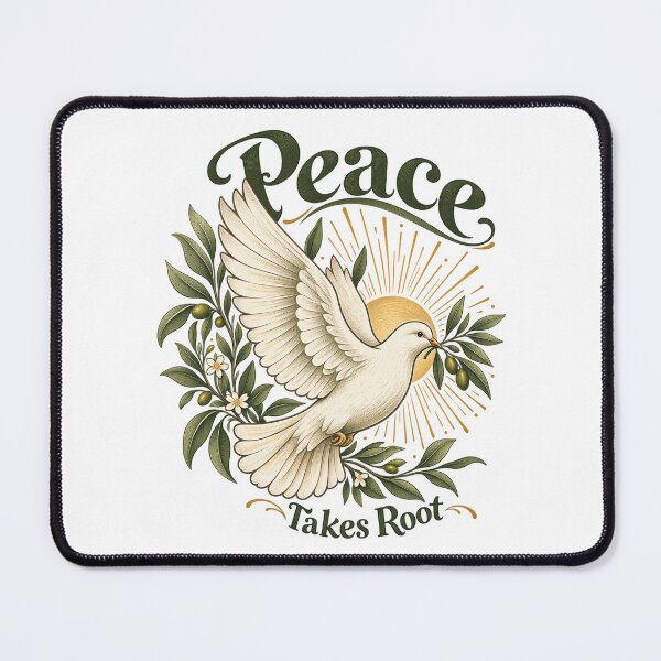 Item preview, Peace Takes Root — Christian Dove and Olive Branch, Botanical Faith Inspiration designed and sold by haitrieuic96.