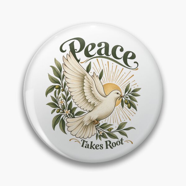 Item preview, Peace Takes Root — Christian Dove and Olive Branch, Botanical Faith Inspiration designed and sold by haitrieuic96.