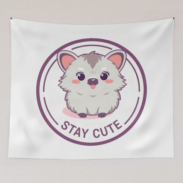 Item preview, Kawaii Binturong Pastel Aesthetic Art designed and sold by Arc2020.