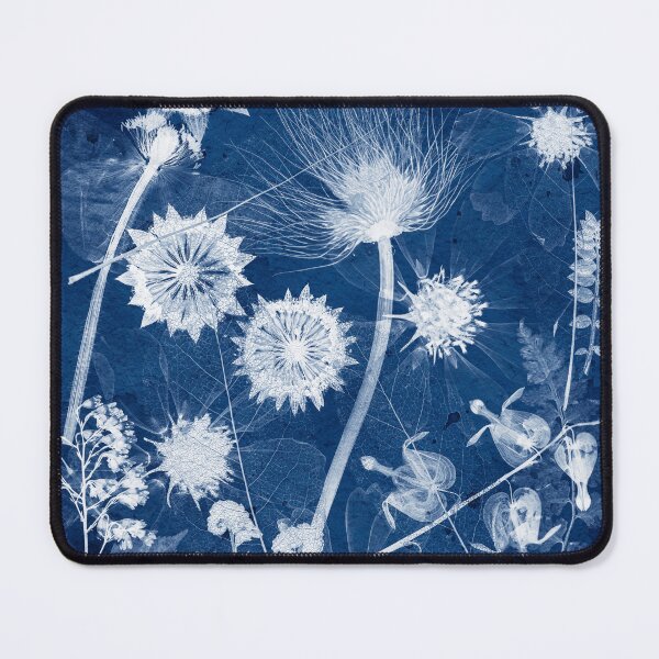 Item preview, Celestial Flowers Botanical Cyanotype designed and sold by Elżbieta Kaps.
