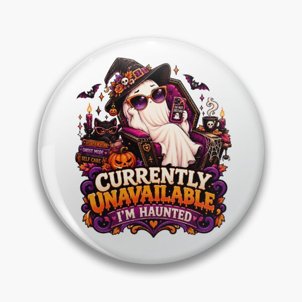 Item preview, Currently Unavailable I’m Haunted Halloween Ghost Funny Spooky Design designed and sold by Pixanova.