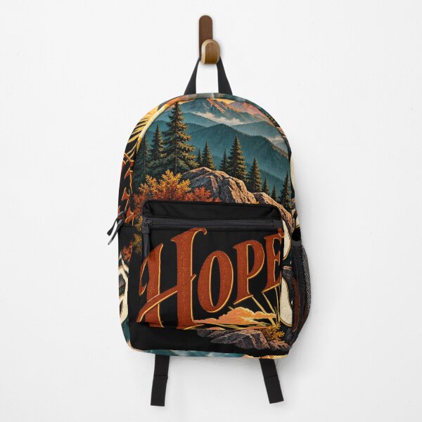 Item preview, Hope Beyond the Ridge — Mountain Sunrise and Cross, Vintage Christian Outdoor Art designed and sold by haitrieuic96.