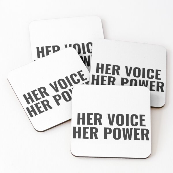 Item preview, Her Voice Her Power designed and sold by JongoMongo.