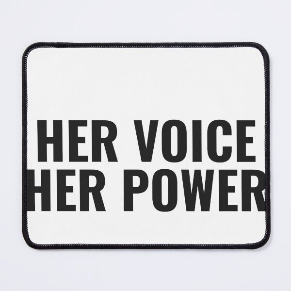 Item preview, Her Voice Her Power designed and sold by JongoMongo.