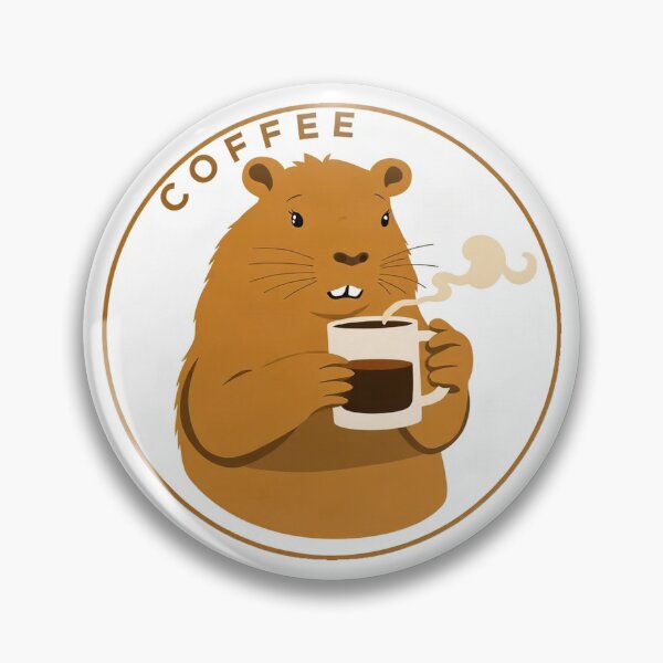 Item preview, Capybara Coffee Lover Morning designed and sold by Arc2020.