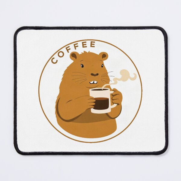 Item preview, Capybara Coffee Lover Morning designed and sold by Arc2020.