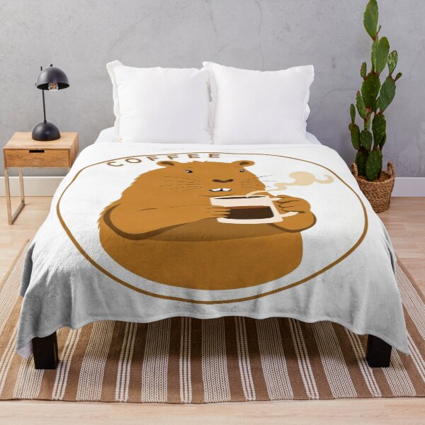 Item preview, Capybara Coffee Lover Morning designed and sold by Arc2020.