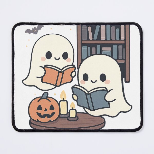 Item preview, Reading Ghosts Under the Moon Halloween designed and sold by niedi18.