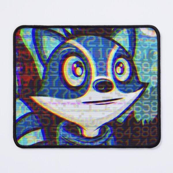 Item preview, Glitchy MOULE the Raccoon with Numbers designed and sold by  MOULE.