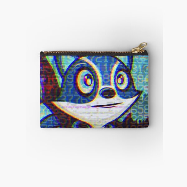 Item preview, Glitchy MOULE the Raccoon with Numbers designed and sold by  MOULE.