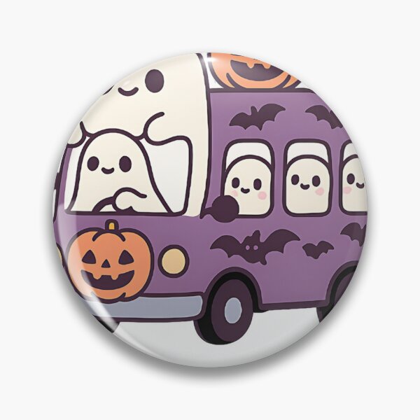 Item preview, Ghost Bus Sweet Ghosts Halloween Ride designed and sold by niedi18.