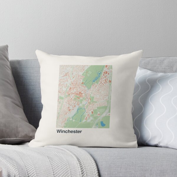 Item preview, Winchester Minimalistic Map Art designed and sold by MapsNerd.