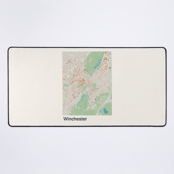 Item preview, Winchester Minimalistic Map Art designed and sold by MapsNerd.