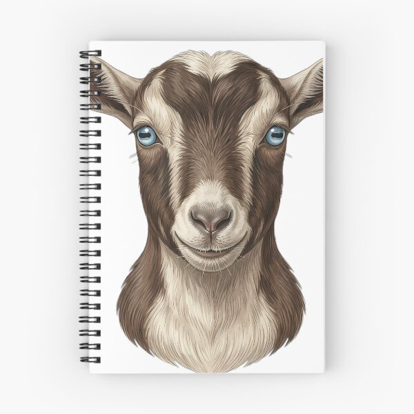 Item preview, Vintage Naturalist Nigerian Dwarf Goat Portrait — Antique Goat Breed Art designed and sold by Catch333.