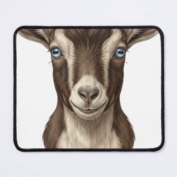 Item preview, Vintage Naturalist Nigerian Dwarf Goat Portrait — Antique Goat Breed Art designed and sold by Catch333.