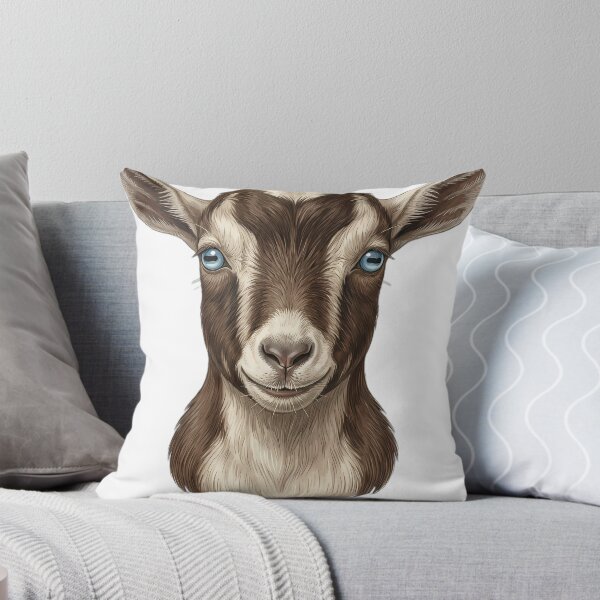Item preview, Vintage Naturalist Nigerian Dwarf Goat Portrait — Antique Goat Breed Art designed and sold by Catch333.