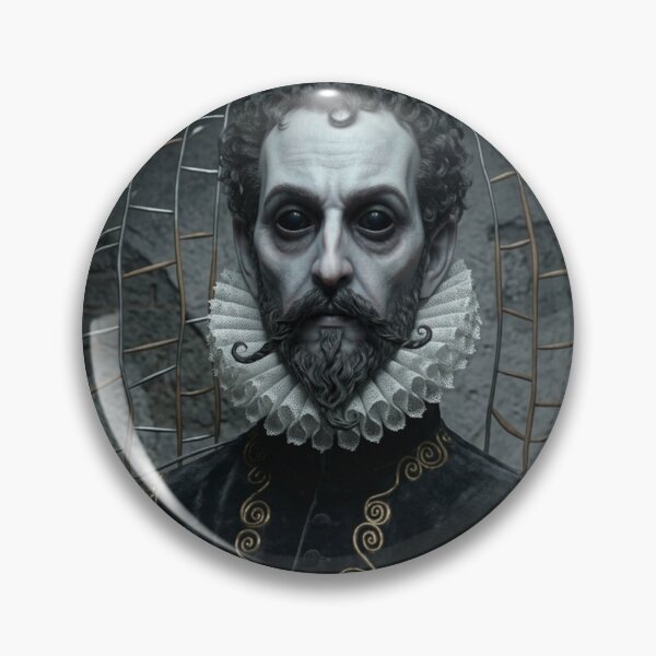 Item preview, Lord of the manor dark horror spooky haunted house painting art designed and sold by Vintage Designs +.