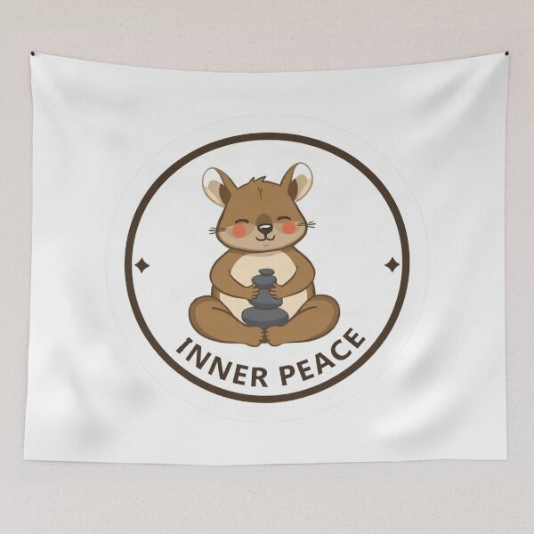 Item preview, Zen Quokka Meditating Nature Lover designed and sold by Arc2020.