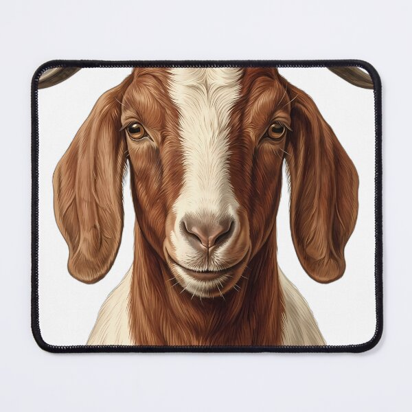 Item preview, Vintage Naturalist Boer Goat Portrait — Antique Goat Breed Art designed and sold by Catch333.