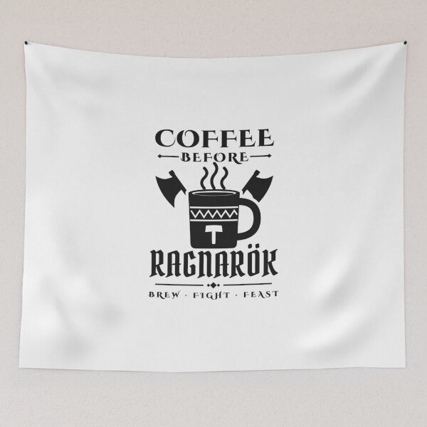 Item preview, Coffee Before Ragnarok - Viking Coffee Lover designed and sold by odinodinasatro.