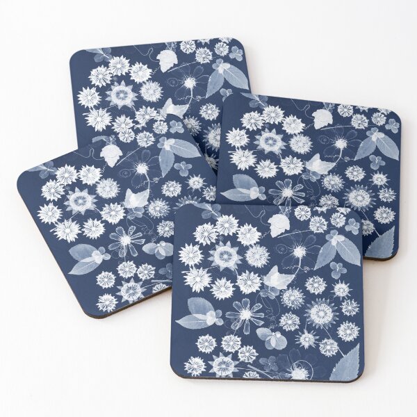Item preview, Whimsical Botanical Cyanotype designed and sold by Elżbieta  Kaps.