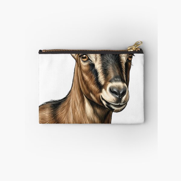 Item preview, Vintage Naturalist Alpine Goat Portrait — Antique Goat Breed Art designed and sold by Catch333.