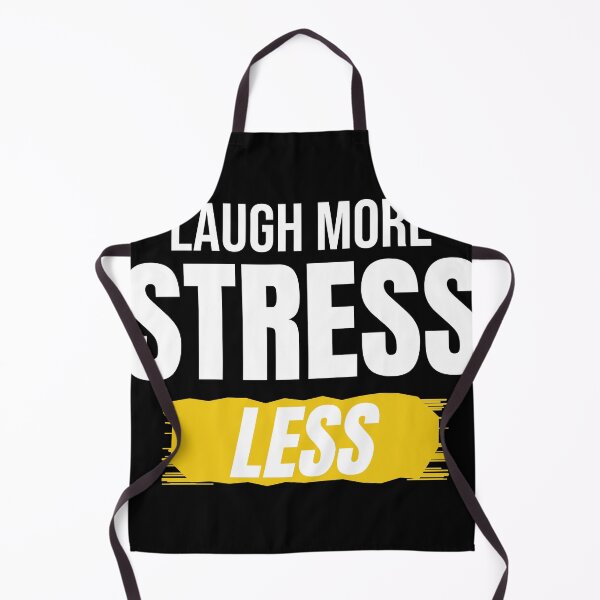Item preview, Laugh More Stress Less Positive Quote designed and sold by Mrali9914.