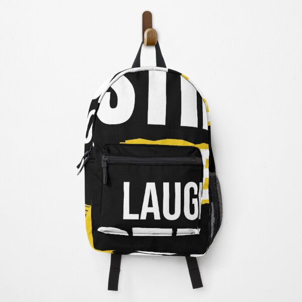Item preview, Laugh More Stress Less Positive Quote designed and sold by Mrali9914.