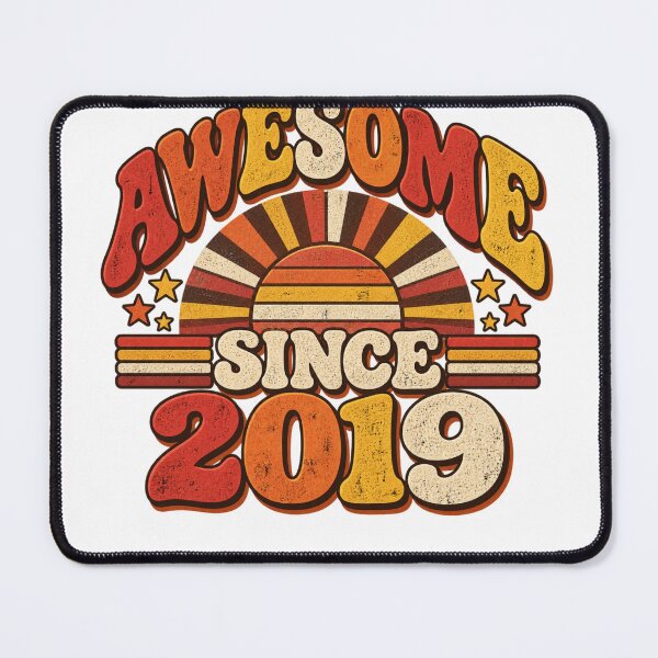Item preview, Awesome Since 2019 Fifth Birthday Celebration Born 2019 designed and sold by drawwiika+44.