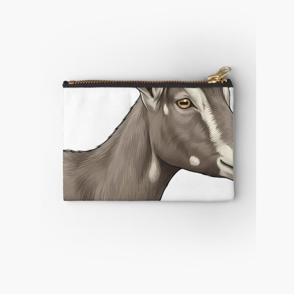 Item preview, Vintage Naturalist Toggenburg Goat Portrait — Antique Goat Breed Art designed and sold by Catch333.
